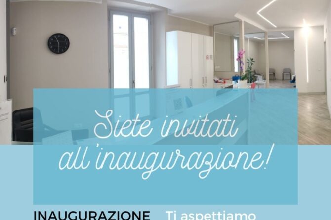 INAUGURAZIONE | SABATO 21 OTTOBRE 2023